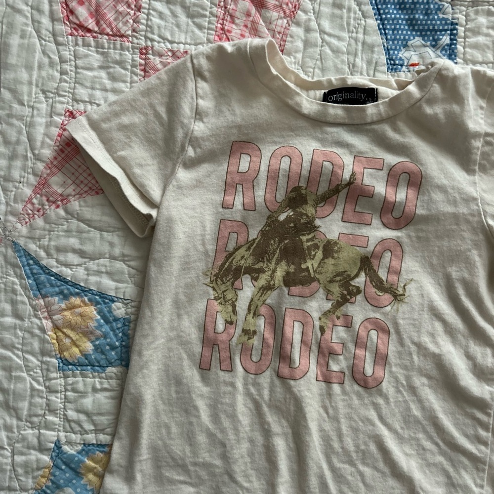 Toddler Girls Kids Rodeo Graphic Tee